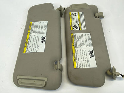 2009-2014 NISSAN MURANO SUN VISOR SUNVISOR DRIVER PASSENGER LH RH SET OEM