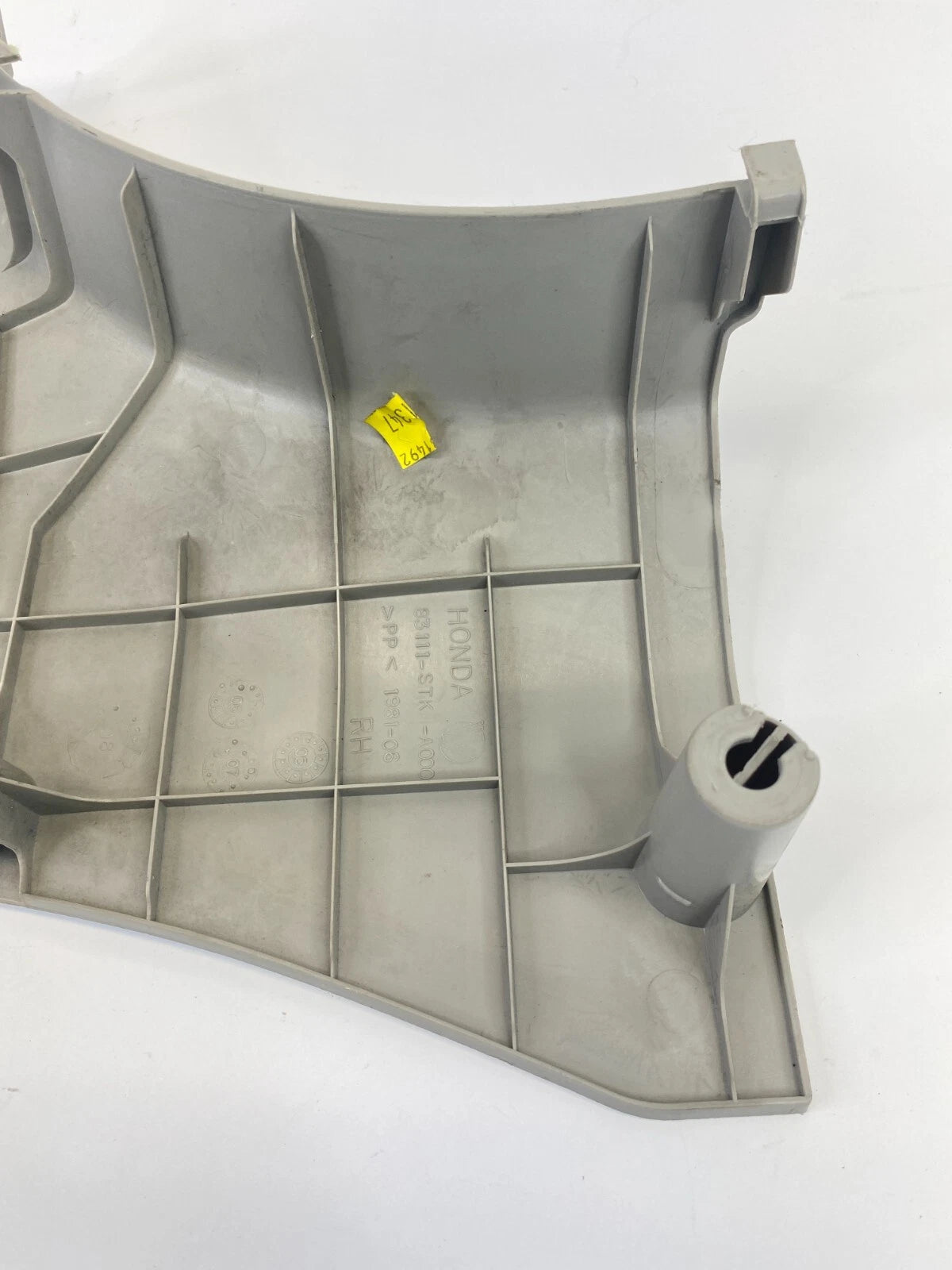 07-12 ACURA RDX LOWER DASH RIGHT SIDE KICK PANEL COVER TRIM 83111-STK-A000 OEM