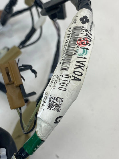 2009-2013 NISSAN ROGUE REAR TAILGATE LOWER WIRE WIRING HARNESS 24051-1VK0A