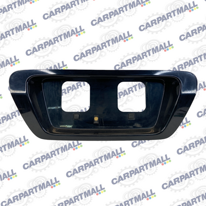 03 04 05 Honda Accord Coupe Rear Trunk License Plate Molding Bezel 74890-SDN OEM