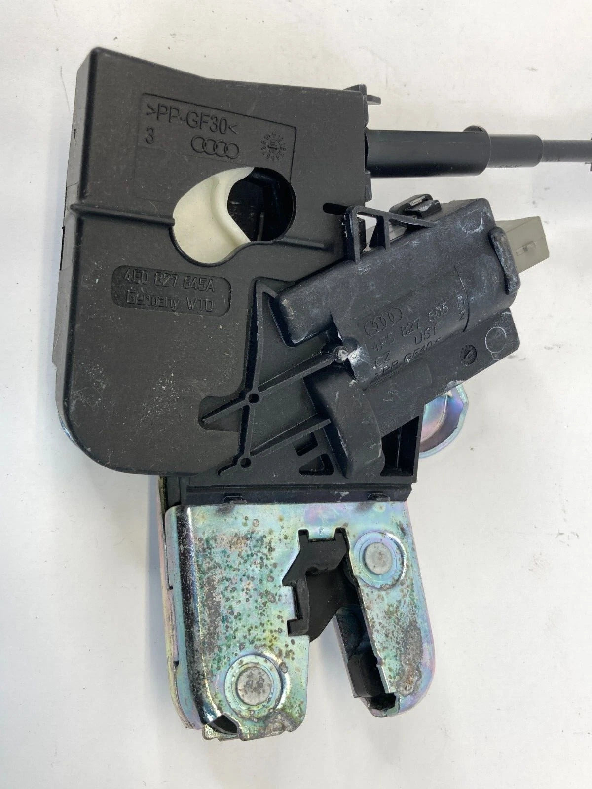 06 07 08 09 10 11 AUDI A6 REAR TRUNK LOCK LATCH ACTUATOR RELEASE 4E0827645A OEM