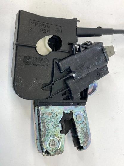 06 07 08 09 10 11 AUDI A6 REAR TRUNK LOCK LATCH ACTUATOR RELEASE 4E0827645A OEM