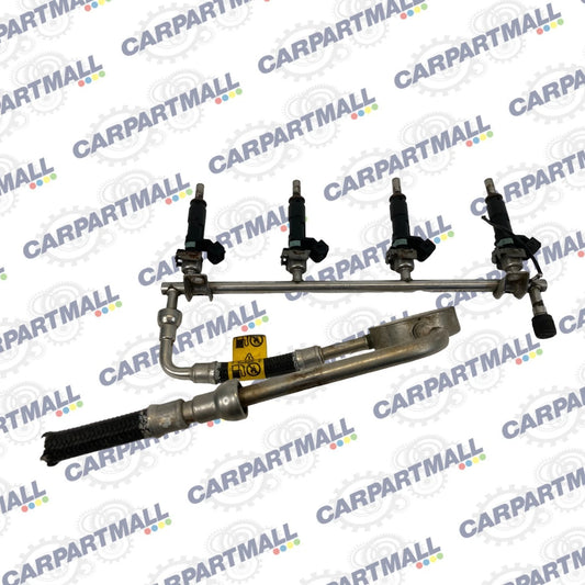 2012-2018 CHEVROLET SONIC 1.8L L4 ENGINE FUEL INJECTION RAIL W/ INJECTORS ASSY