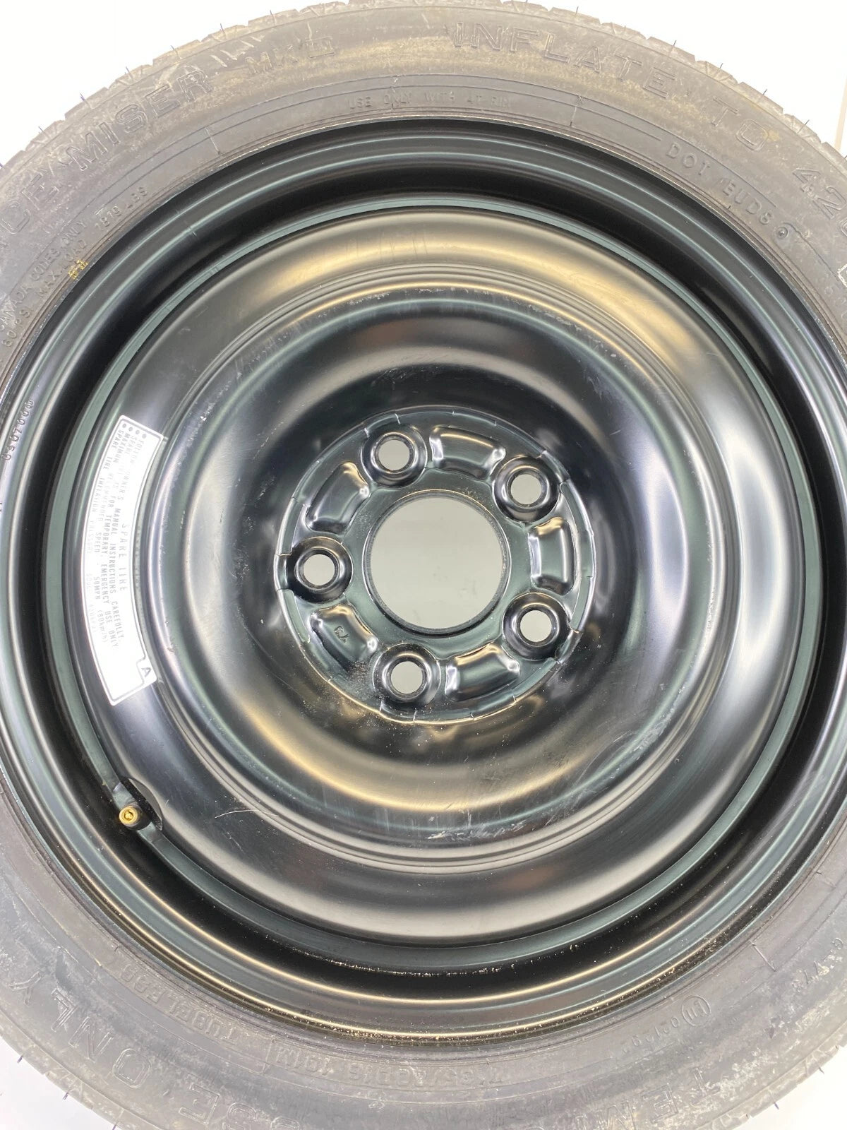 1999-2004 ACURA RL SPARE TIRE WHEEL RIM COMPACT DONUT T135/80/D16 101M OEM