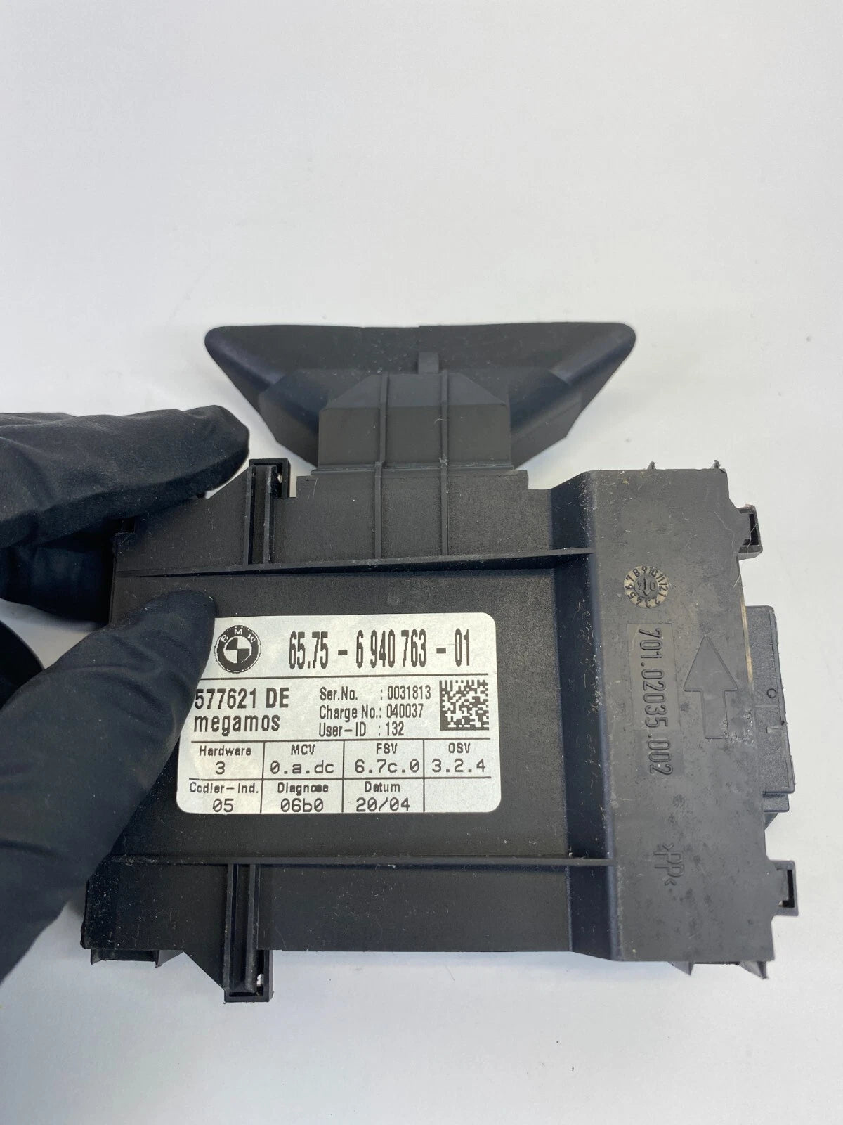 2002-2005 BMW 745I 745LI ULTRA SONIC ALARM ANTI-THEFT CONTROL MODULE 65756940763