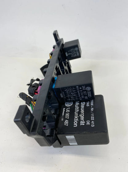 99-05 VWJETTA 98-10 BEETLE 2.8L FUSE MULTIFUNCTION RELAY BRACKET PANEL 1J0907487