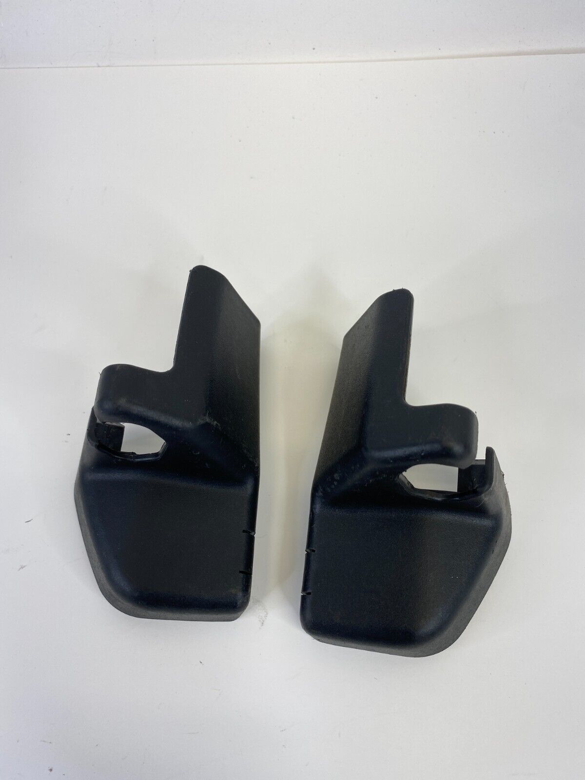 2003-2008 Toyota Corolla Front Seat Track End Cover Trim Pair 72158-02060-B OEM