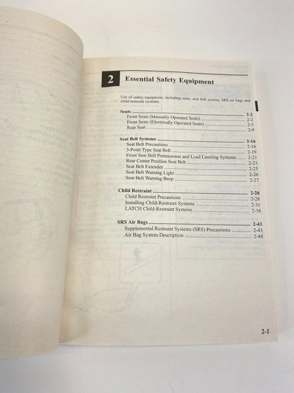 2004 MAZDA6 MAZDA 6 SEDAN OWNERS MANUAL REFERENCE GUIDE BOOKS SET W/ CASE OEM