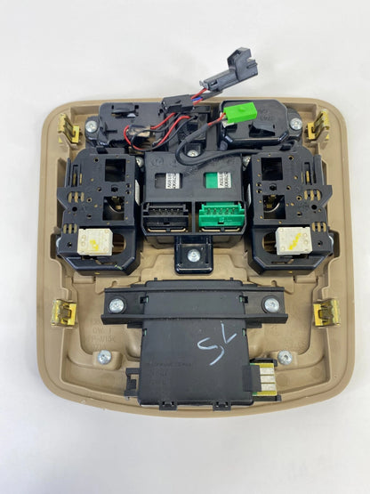 2009 CADILLAC CTS OVERHEAD CONSOLE UPPER WITH SUNROOF SWITCH CONTROL OEM FACTORY