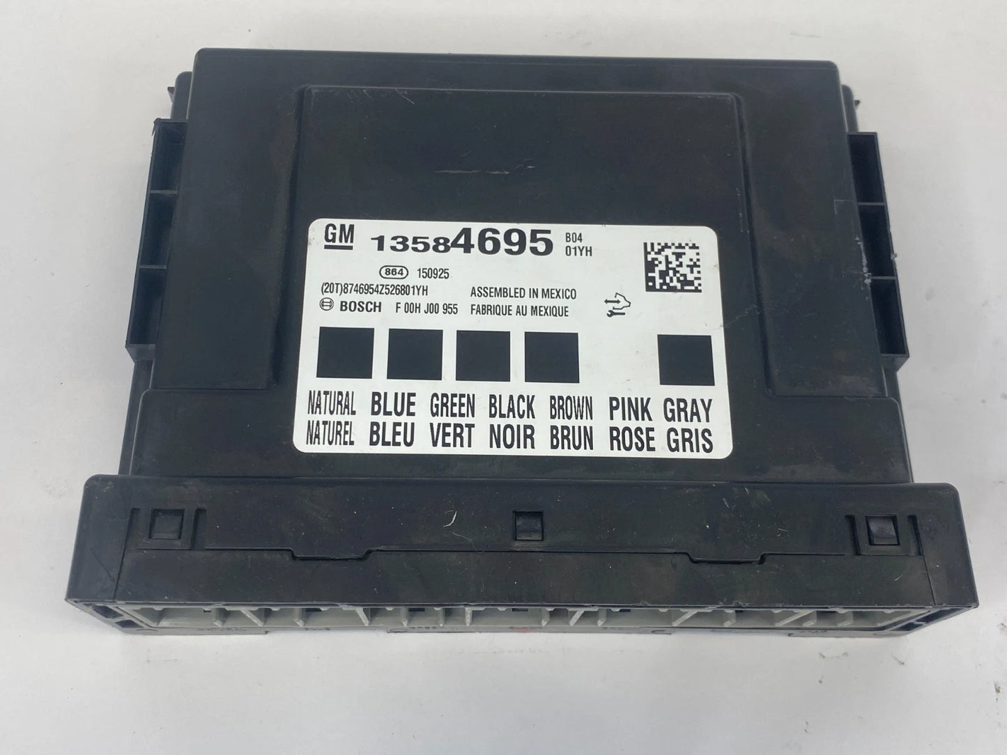 2013-2017 CHEVROLET EQUINOX 2.4L FDW BODY CONTROL MODULE BCM 13534695 OEM