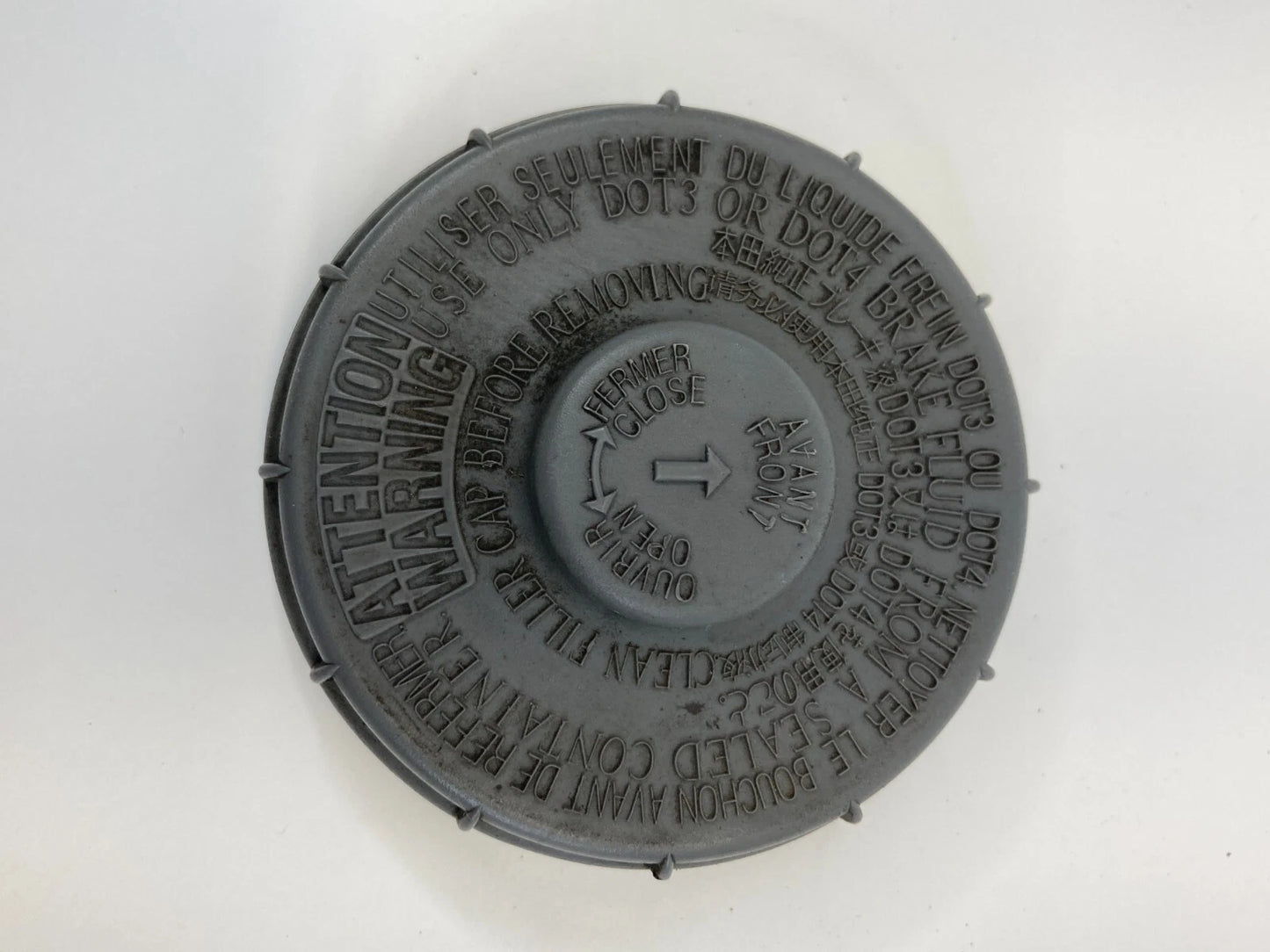 2004 05 06 07 2008 ACURA TL BRAKE MASTER FLUID CYLINDER RESERVOIR CAP COVER