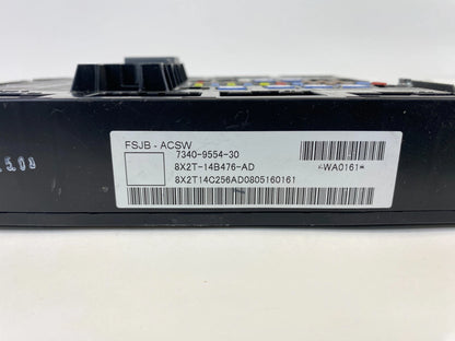 09-11 Jaguar XF Rear Fuse Relay Box Body Control Module Unit BCM 8X2T-14B476-AD
