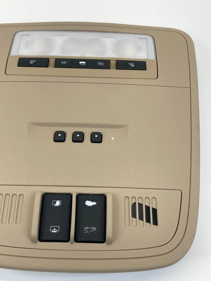 10 11 12 13 BUICK LACROSSE OVERHEAD CONSOLE DOME MAP LAMP W/ SUNROOF SWITCH OEM