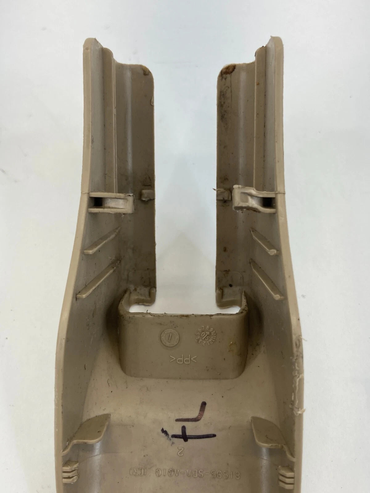 03-07 HONDA ACCORD SEDAN FRONT LEFT SEAT TRACK END COVER TRIM 81595SDAA010 OEM