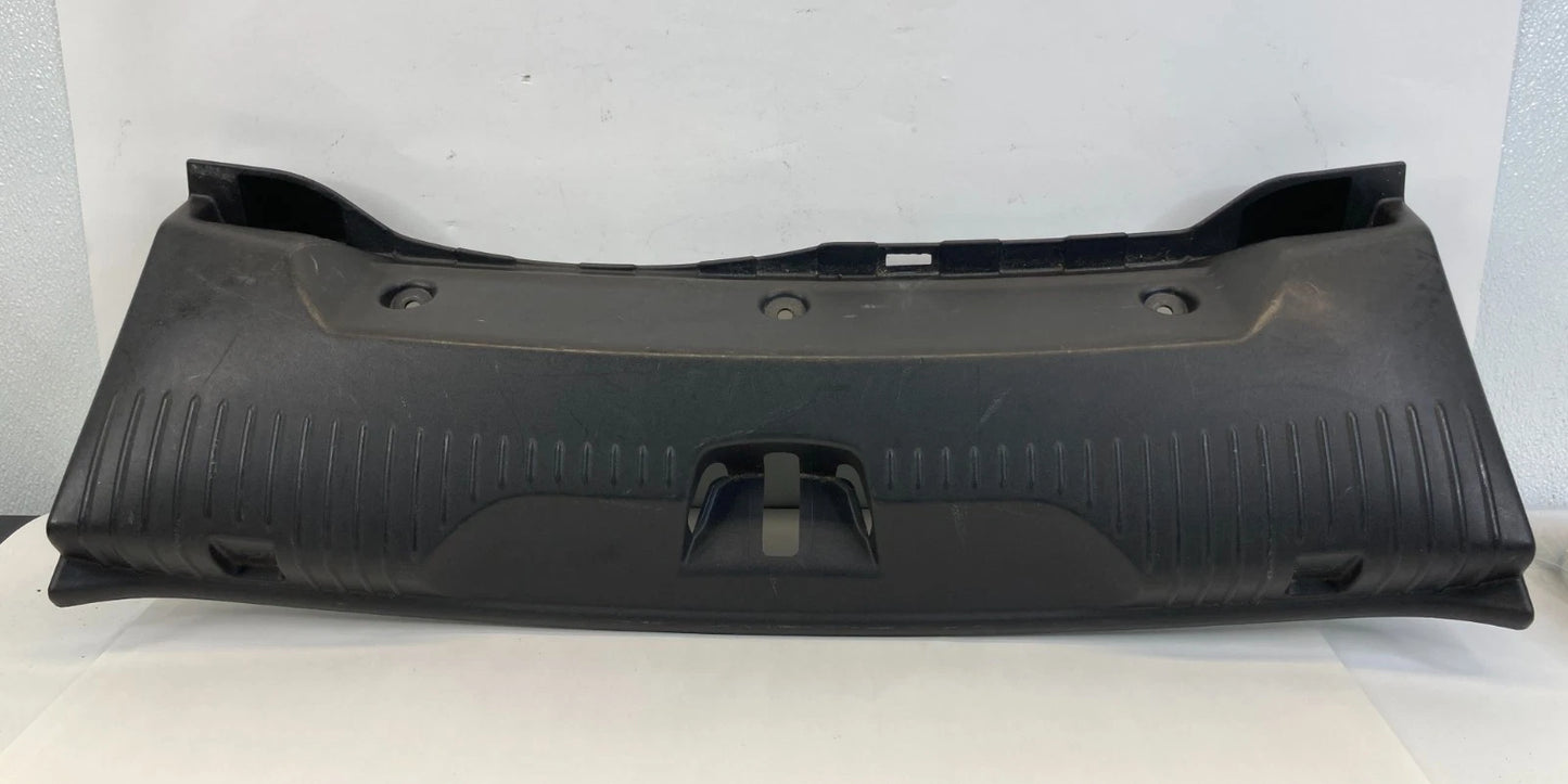 2009-2015 JAGUAR XF REAR TRUNK SILL SCUFF PLATE COVER TRIM 8X23-54406A64 OEM