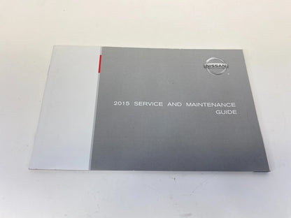 2015 NISSAN SENTRA OWNERS MANUAL SET BOOKS WITH CASE USER GUIDE GENUINE OEM