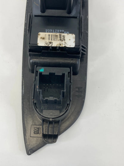 2010-2017 CHEVROLET EQUINOX FRONT LEFT MASTER POWER WINDOW SWITCH 20917599 OEM