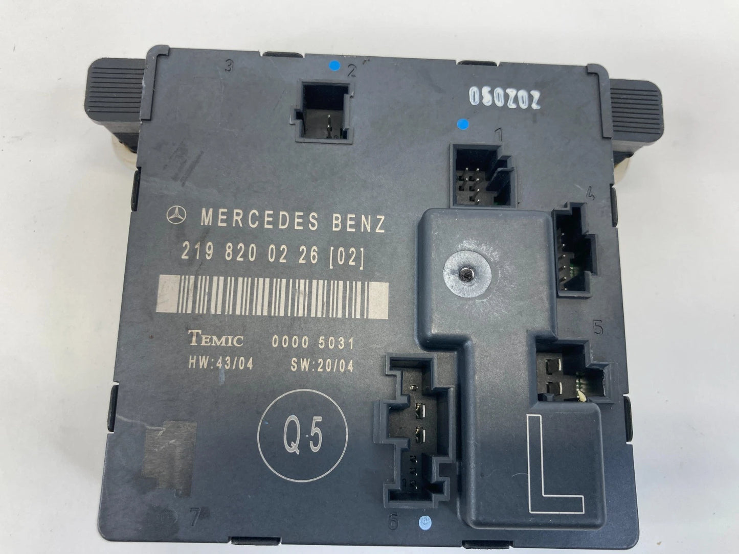 2006 MERCEDES-BENZ CLS500 REAR DRIVER SIDE DOOR CONTROL MODULE OEM 2198200226