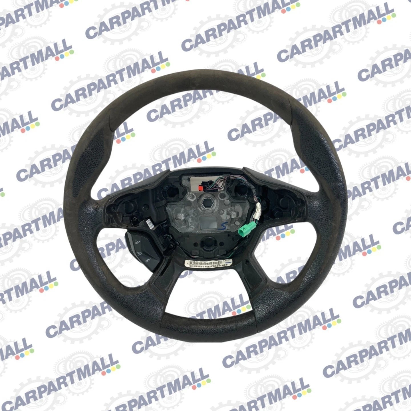2012-2014 FORD FOCUS FRONT LEFT SIDE STEERING WHEEL W/ CRUISE CONTROL BM51-3600