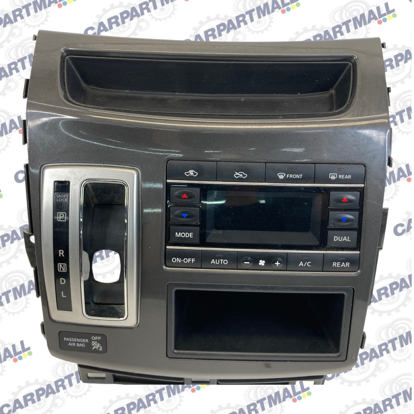 2011-2017 Nissan Quest HVAC Heater Temp Switch Climate Control w/ Shifter Bezel