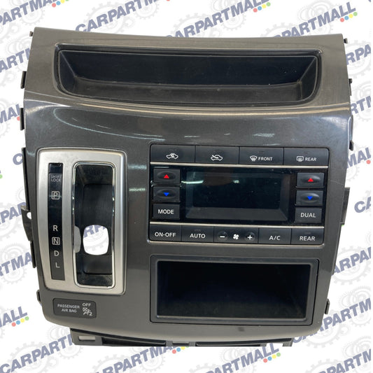 2011-2017 Nissan Quest HVAC Heater Temp Switch Climate Control w/ Shifter Bezel