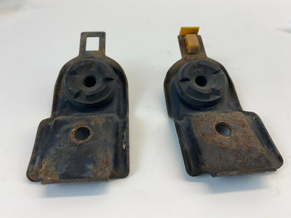 2000-2004 Subaru Legacy Radiator Mount Support Bracket Set Pair OEM