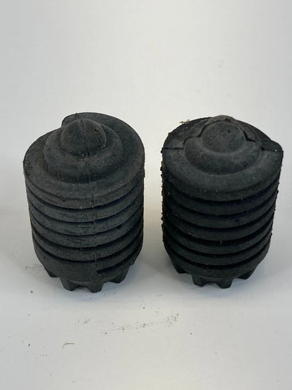2002-2005 BMW 745I FRONT HOOD RUBBER CUSHION BUFFER STOPPER BUMPER SET PAIR OEM