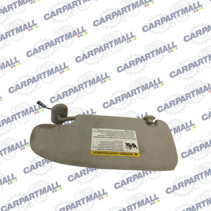 06 07 08 09 MERCURY MILAN RIGHT SIDE SUN VISOR SHADE W /MIRROR & LIGHT OEM