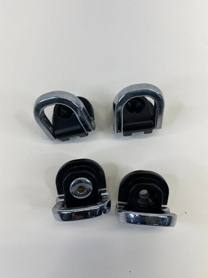 2003-2012 LAND ROVER RANGE ROVER CARGO TRUNK TIE DOWN HOOKS FLOOR SET OF 4 OEM