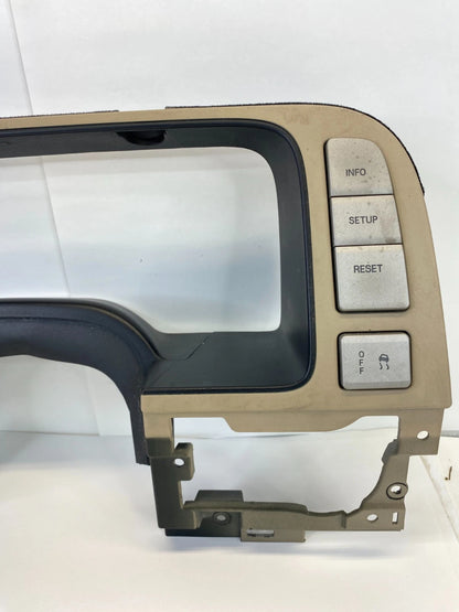 2004-2006 LINCOLN NAVIGATOR DASH INSTRUMENT CLUSTER BEZEL TRIM 2L7X-78044D70 OEM