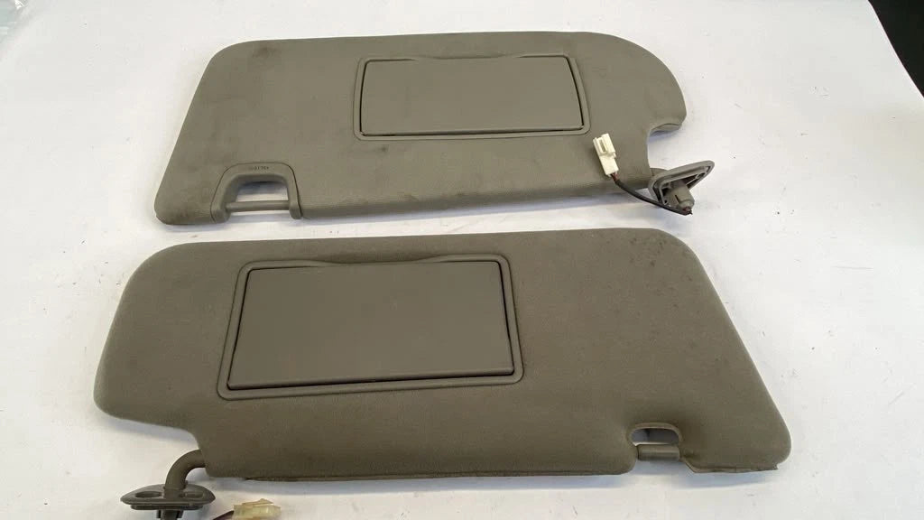 2013-2016 NISSAN PATHFINDER LEFT RIGHT SUN VISOR LIGHT SET W/ SUNROOF OEM