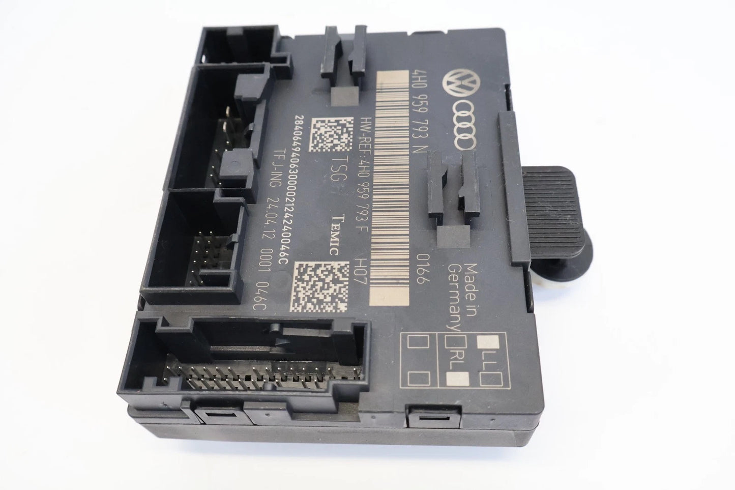 2011-2014 VW VOLKSWAGEN TOUAREG FRONT LEFT DOOR CONTROL MODULE 4H0-959-793-F OEM