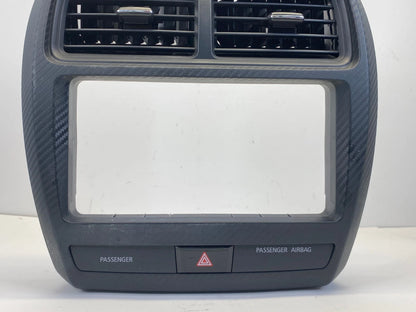 18 19 MITSUBISHI OUTLANDER SPORT RADIO BEZEL WITH AIR VENTS HAZARD OEM 8002C684