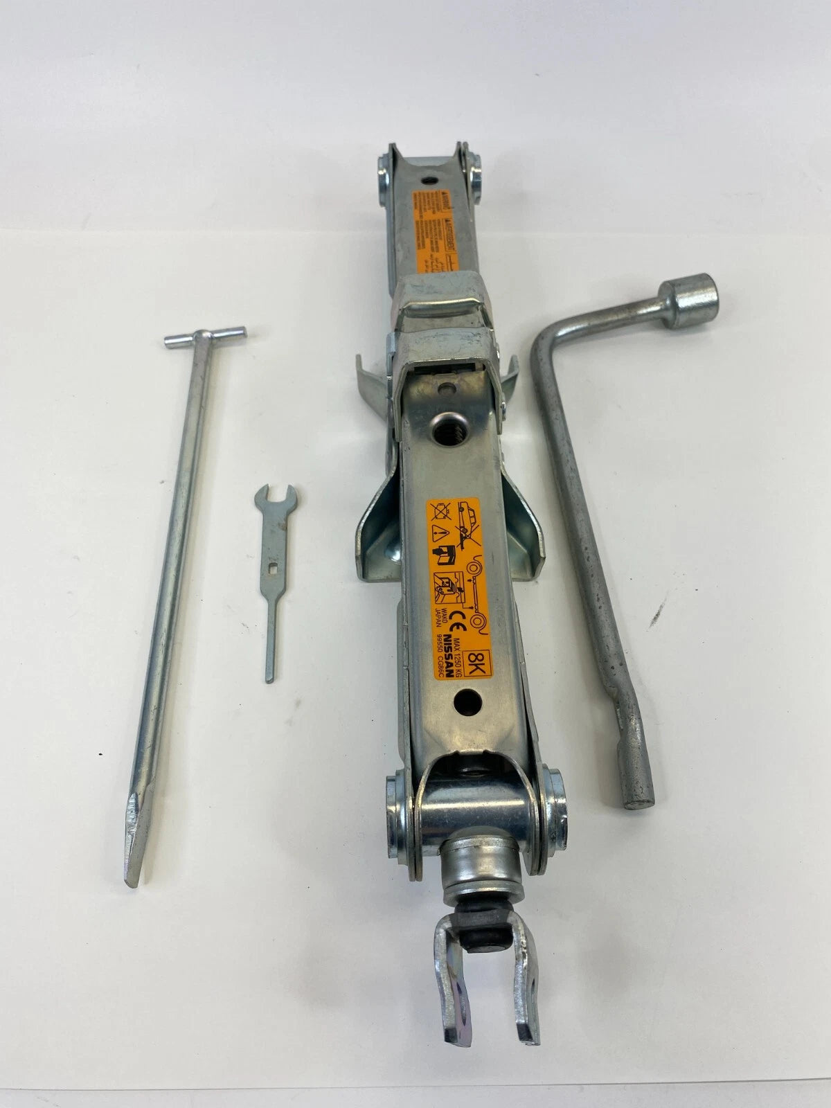 2007 2008 INFINITI FX35 EMERGENCY SPARE TIRE JACK TOOL KIT LUG WRENCH OEM