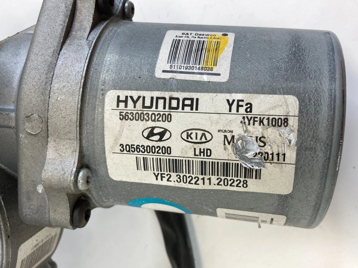 2011-2014 HYUNDAI SONATA 2.4L AT POWER STEERING COLUMN W/ MODULE 563003Q200