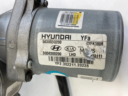 2011-2014 HYUNDAI SONATA 2.4L AT POWER STEERING COLUMN W/ MODULE 563003Q200