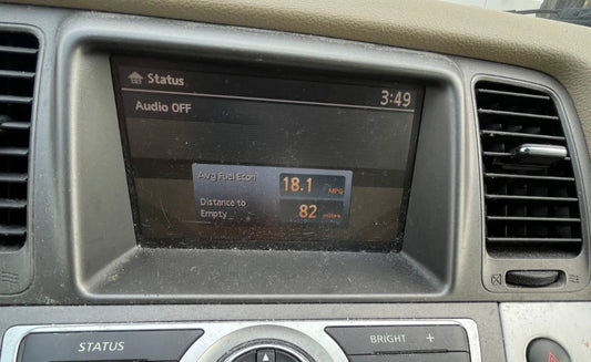 08-14 NISSAN MURANO 08-13 INFINITI G37 INFORMATION DISPLAY SCREEN 28091-1BU0A