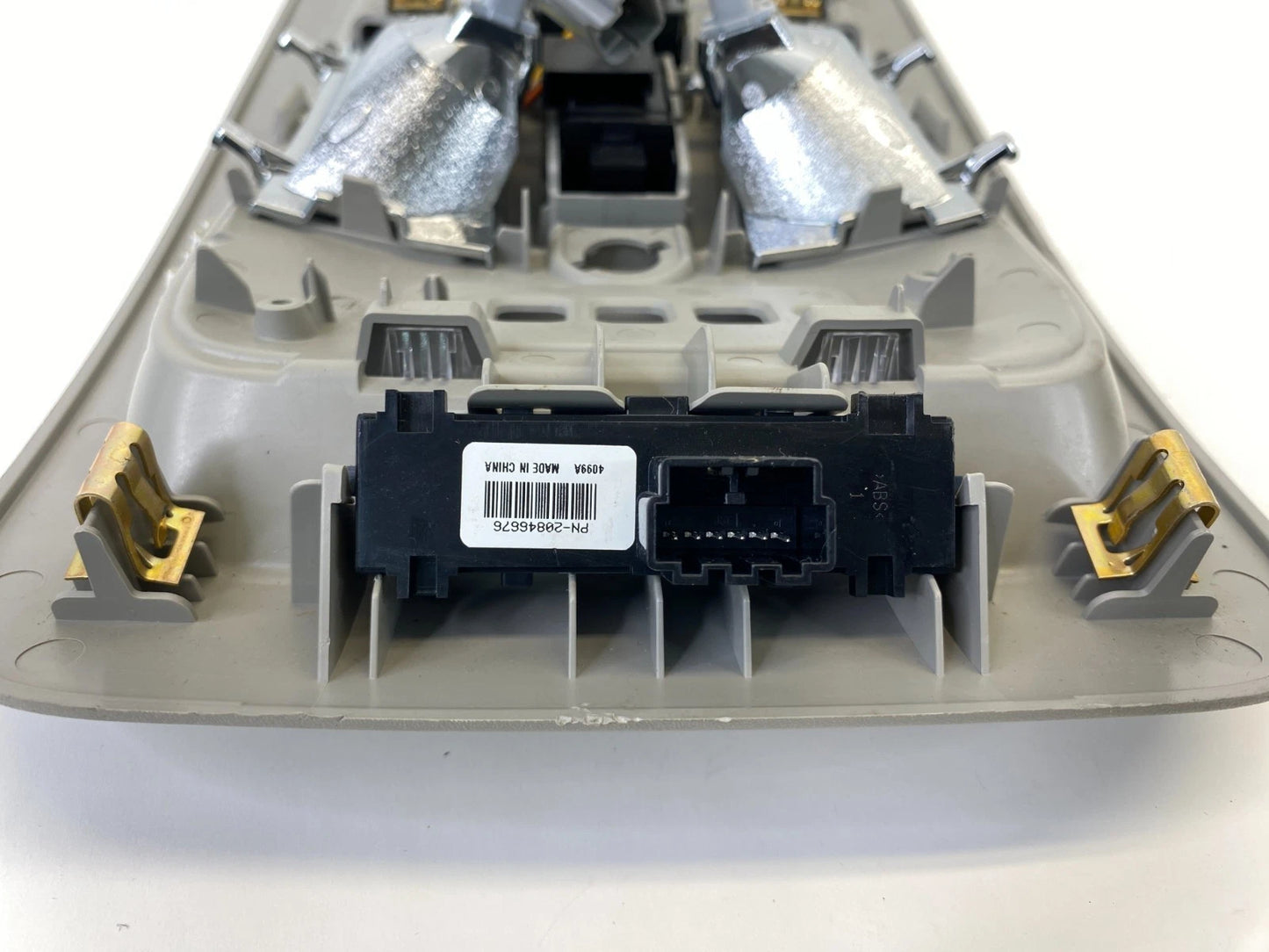 10-17 CHEVROLET EQUINOX ROOF CONSOLE DOME MAP LIGHT LAMP NO SUNROOF 23449627 OEM