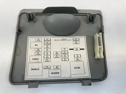 2004-2009 KIA SPECTRA DASH FUSEBOX FUSE BOX COVER LID TRIM BEZEL OEM
