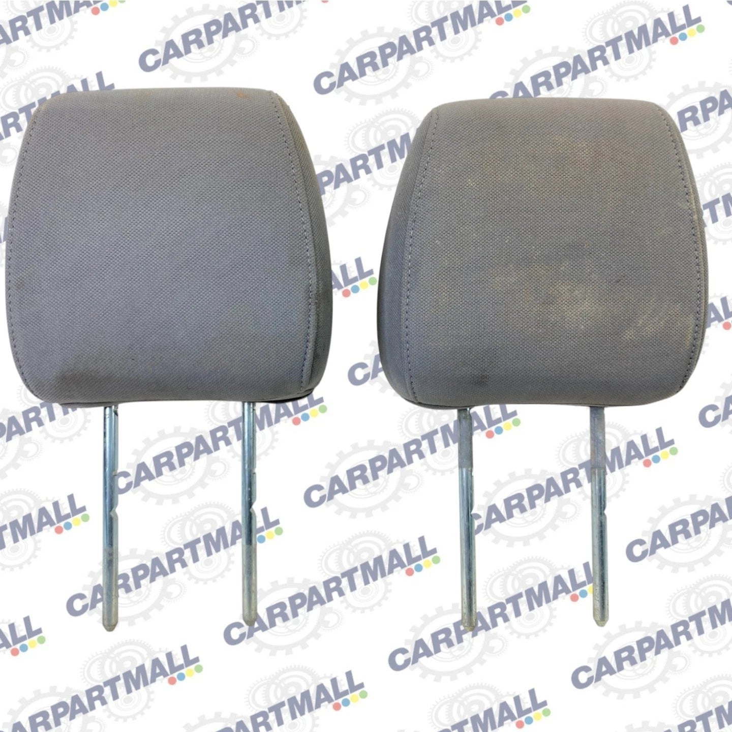2004 2005 FORD F-150 FRONT LEFT & RIGHT SEAT HEADREST HEAD REST SET CLOTH OEM