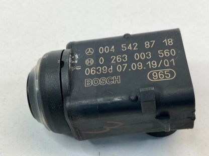06-10 MERCEDES-BENZ R350 BUMPER PARKING AID DISTANCE SENSOR BOSCH 0045428718 OEM