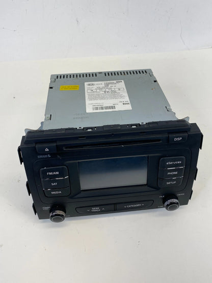 2015-2017 KIA SEDONA AM/FM RADIO RECEIVER CD DISC PLAYER 96160-A9000WAC OEM