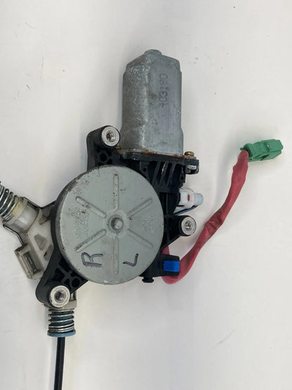 2002-2006 HONDA CR-V REAR LEFT SIDE DOOR WINDOW REGULATOR AND POWER MOTOR