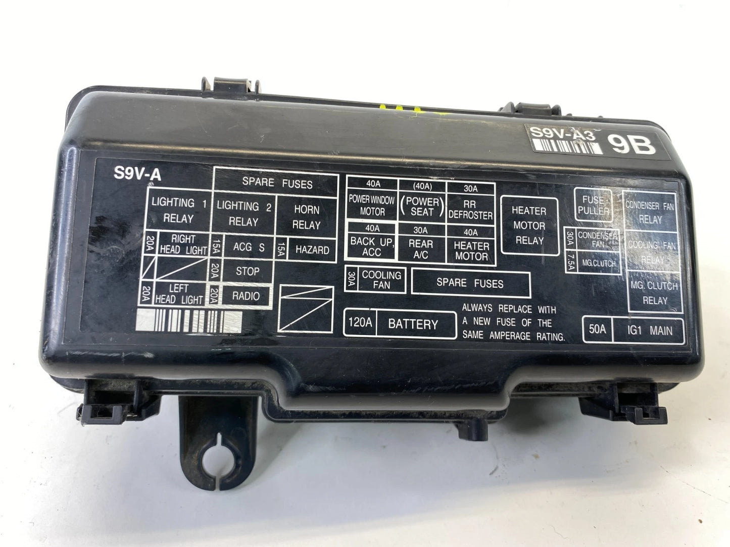 2005-2008 HONDA PILOT EX 3.5L ENGINE FUSE RELAY BOX BLOCK W/ COVER S9V-A3 OEM