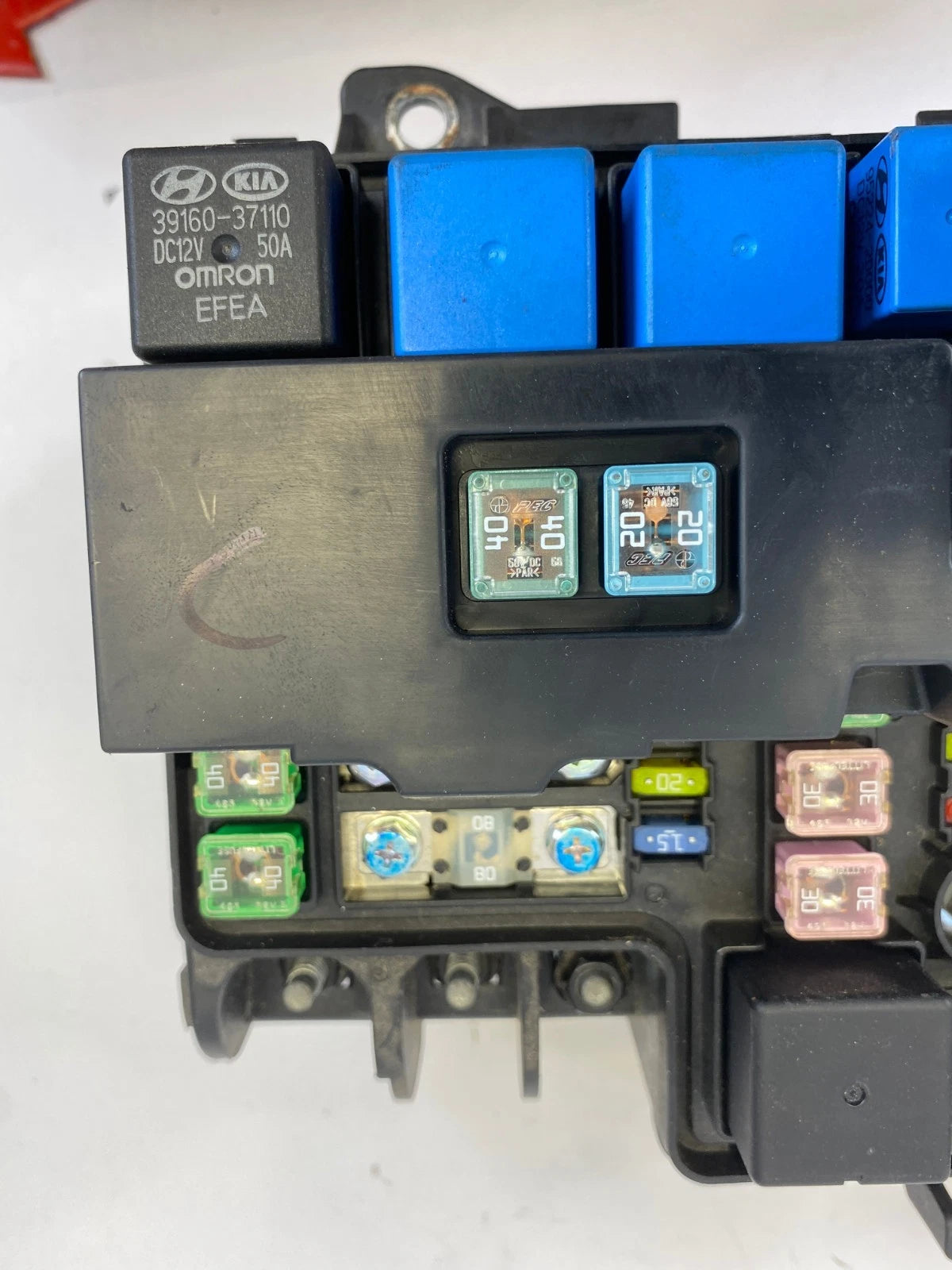 2007-2009 HYUNDAI ELANTRA ENGINE BAY FUSE BOX UNIT FRONT OEM FACTORY 91950-1H030