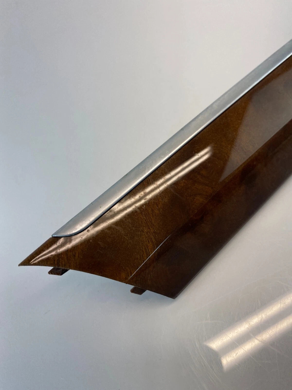 2007-2015 AUDI Q7 REAR RIGHT SIDE INNER DOOR PANEL TRIM MOLDING WOOD 4L0867420