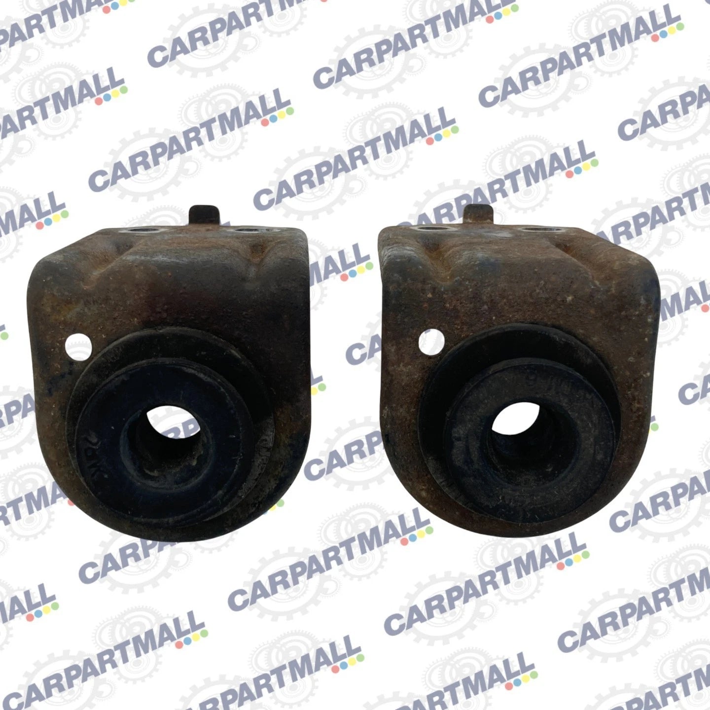 2014-2019 KIA SOUL UPPER MOUNT RADIATOR SUPPORT BRACKET PAIR SET OEM