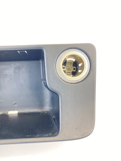 06-09 SAAB 9-5 CENTER CONSOLE ORGANIZER BOX LIGHTER OUTLET BEZEL PANEL 12758684