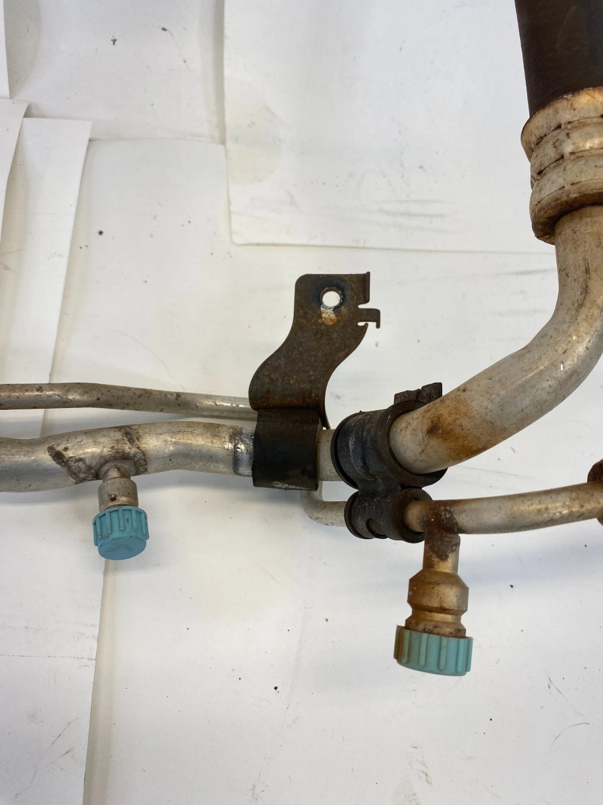 12-17 HYUNDAI ACCENT VELOSTER 1.6L L4 A/C REFRIGERANT SUCTION & LIQUID HOSE LINE