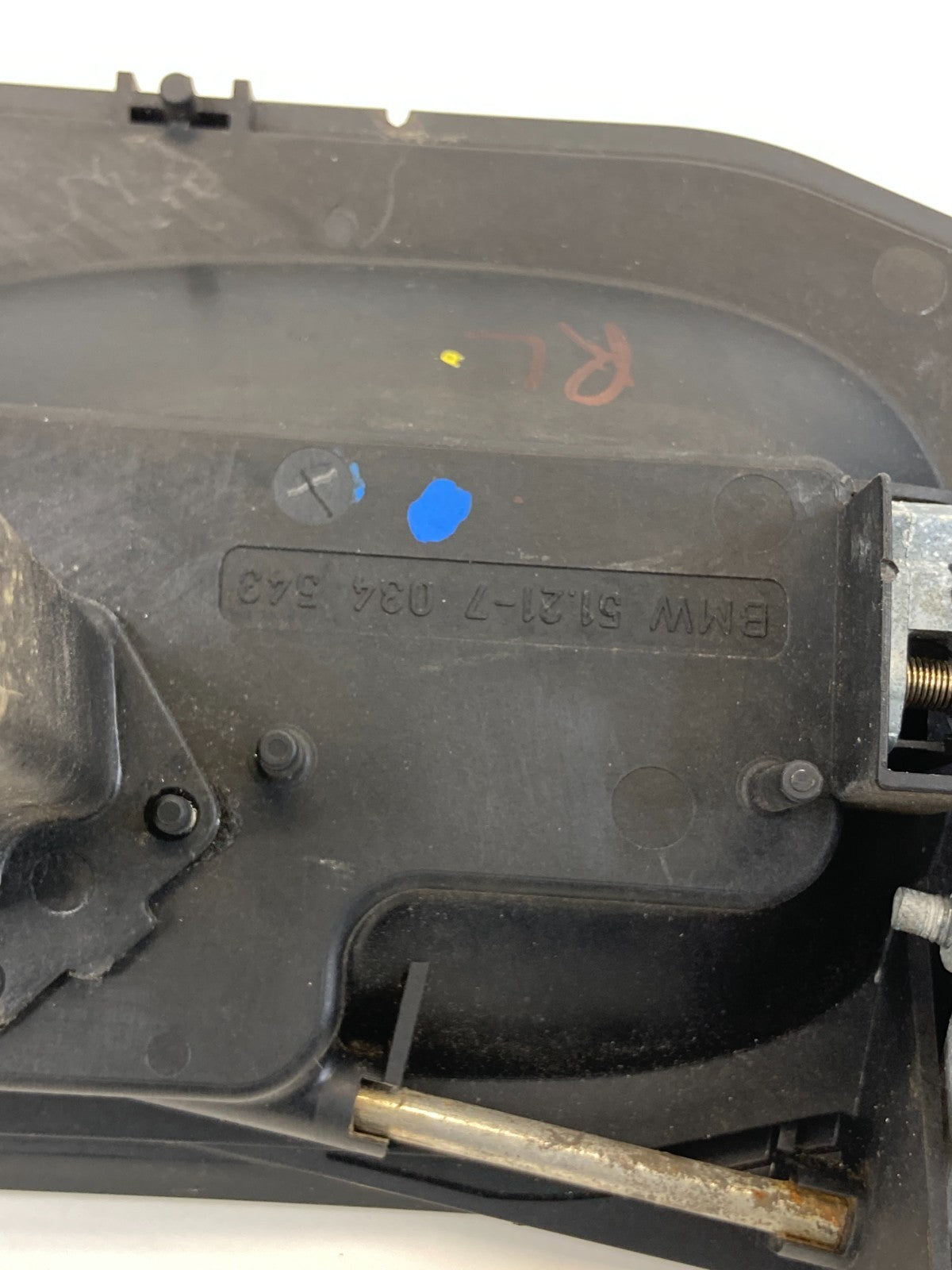 2004-2007 BMW 530i 525i Rear Left Back Exterior Door Handle 51217034543